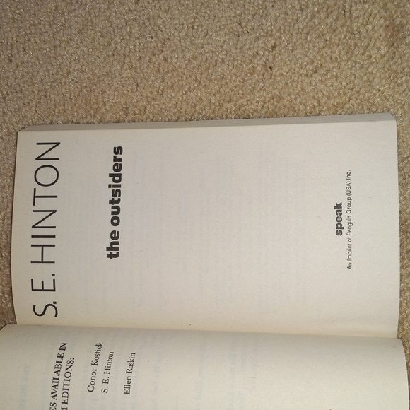 The Outsiders (Author: S.E. Hinton) - Picture 4 of 8